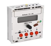 Aramox K3NG Keyer Open Source Morse Code Keyer Module en Alliage d'aluminium avec Clavier LCD USB Support 1 à 999 WPM 3 Mémoires pour la Pratique et Le Fonctionnement de la Radio Amateur CW