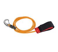 Aramox Kayak Paddle Safety Leash Elastic Paddle Leash Kayak Sether Multiding Lash pour Le Canoeing avec Bande de Boucle Réglable (Orange)