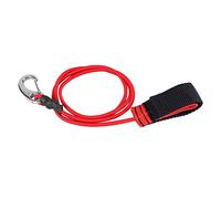 Aramox Kayak Paddle Safety Leash Elastic Paddle Leash Kayak Sether Multiding Lash pour Le Canoeing avec Bande de Boucle Réglable (Rouge)