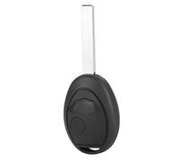 Aramox Key Shell Cover, 2 Buttons Black Car Remote Key Fob Case Cover Shell Fit for Mini One S R50