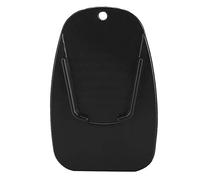 Aramox Kickstand Pad Side Plaque Bequille Moto, pad d'agrandisseur d'extension de plaque de support de moto universelle pour stationnement extérieur au sol souple