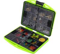 ARAMOX Kit d'accessoires de pêche 24 compartiments ensemble d'outils de pêche boîte de pêche pleine charge leurre appâts