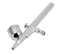 Aramox Kit d'aérographe à Alimentation par gravité, Ensemble de Brosses à Air à Double Action, Buse de 0,3 Mm avec Tasse de 7 CC pour la Décoration de Gâteaux, le Maquillage, la Peinture de Modèles