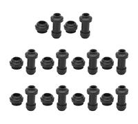 Aramox Kit de 10 Capuchons Anti-poussière pour Étrier de Frein à Disque, Long et Court, Accessoire Moto