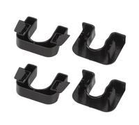 Aramox Kit de 4 Clips de Fixation pour Tablette Arrière de Coffre, Compatible avec OE 8A 6146698AA, 1539663, 8795EN, 015532109E