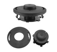 Aramox Kit de Bobine de Rechange pour Tête de, Tête de -Bordure en Plastique 12x4,8 Cm avec Couvercle, œillets à Ressort pour Tondeuse à Gazon, Débroussailleuse FS 44 55 56 70 80 83 85 90 100 RX110