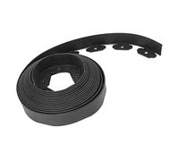 Aramox Kit de Bordure de Paysage sans Fouille, Matériau PE avec Déflecteur d'isolation en Forme de L, 30 Pointes d'ancrage, Parfait pour Les Jardins de Fleurs et Les Bordures de Pelouse (5 cm * 5