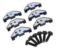Aramox Kit de Clips D'écrou de Retenue pour Toit Rigide, Remplacement D'écrou de Retenue de Boulon de Montage pour JK 2 Portes 4 Portes Illimitées 2007-2017 OEM 55397093AC
