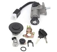 Aramox Kit de Commutateur D'allumage, Ensemble de Commutateur D'allumage 4 Fils pour Scooter à Gaz 50cc 150cc 139QMB GY6 Nouveauté de Cyclomoteur Chinois