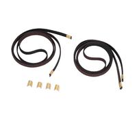 Aramox Kit de Courroie de Synchronisation pour Imprimante 3D Axe X Y avec Pinces et Boîte de Rangement, Remplacement pour la Série