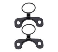 Aramox Kit de Montage de Caméra de Recul pour Voiture, Support de Caméra Arrière en Acier Inoxydable 304, Trou de Vis Réglable de 13 Mm, Ruban Adhésif et Vis Inclus pour Utilisation de de Tableau de