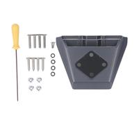 Aramox Kit de Montage Plat en Alliage d'aluminium, Support de mobilité pour Support Mural de Toit Antivol Gen 3, Installation Facile pour Camping-Car, Voiture, Remorque, Bateau, Yacht