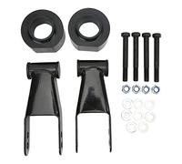 Aramox Kit de Nivellement Avant Arrière 5,1 Cm Kit de Nivellement de Suspension Haute Résistance Kit de Nivellement de Remplacement pour Cherokee XJ 2WD 4WD 1984-2001