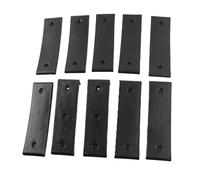 Aramox Kit de Patins Lisses ABS pour Remorque de Bateau, 10 Pièces, pour Un Lancement et Un Chargement Faciles, Réduit Les Frottements, Protège la Coque du Bateau