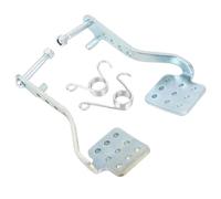 Aramox Kit de Pédales de Frein et D'accélérateur Go Kart, en Acier allié Antidérapant, pour Predator 196cc, Fusée de Route, Tricycle à Dérive