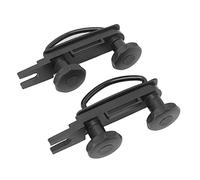 Aramox Kit de Pinces de Boulons en U pour Coffre de Toit, Kit de Montage Universel en Acier Inoxydable avec écrous de Verrouillage pour Supports de Porte-Bagages de Fourgonnette de Voiture