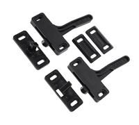 Aramox Kit de Poignée de Porte Moustiquaire pour Camping-Car, 2 Pièces de Remplacement de Loquet à Droite pour Remorques de Voyage, Compatible avec Divers Modèles de Camping-Car