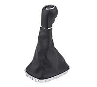 Aramox Kit de Pommeau de Levier de Vitesse, Aramox 6 Vitesses pour Levier de Vitesse de Voiture en Cuir PU pour Corsa D 009140093 19276456