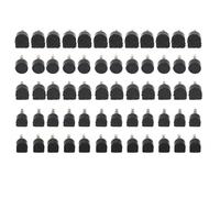 Aramox Kit de Réparation de de Chaussure 30 Paires, Plaques de Haut Rondes Noires en Forme de U de Remplacement pour Chaussures Antidérapantes Stiletto pour Femmes