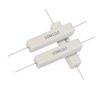 Aramox Kit de Résistance de Séparation de Haut-Parleur, 10 Pièces, Résistance au Ciment 10W pour Croisements, Adaptateurs d'alimentation, Téléviseurs, Instruments, Mètres (1 Euro)