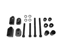 Aramox Kit D'extensions de Plancher de Moto, Prolongateurs de Repose-pieds de 1 et 1,5 Pouces pour Touring Electra Glide FLHT FLHR FLTR FLHX 2009-2024