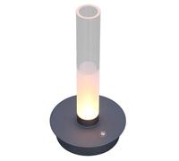 Aramox Lampe de Table sans Fil LED Rechargeable, Lampe de Bureau Tactile à intensité Variable en Continu pour Chambre à Coucher, Camping, Résistante à L'eau, Portable pour Patio, Jardin (GREY)