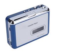 Aramox Lecteur de Cassette, Matériau ABS, Fonction Inverse Automatique, émetteur intégré et Bouton de Volume pour Les Amateurs de Musique et Les Utilisateurs de Casque