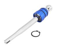 Aramox Levier de Vitesse Court pour E30/E36/E39/E46/M3/M5, Aluminium, Argent et Bleu, Installation Facile, Réduction Course 35-60%