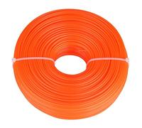 Aramox Ligne de Coupe, 2.4mm Corde en Nylon Robuste Fil à Cordon Rond pour Tondeuse (50m, 100m, 120m)(100m)