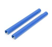 Aramox Lot de 2 Bandes de Calandre, Garniture de Calandre Avant, Accessoires de Voiture Compatibles avec les Séries 1 2 3 4 5 6 7 F20 F22 F30 G30 G11 (Bleu)