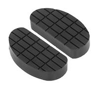 Aramox Lot de 2 Coussinets de Sabot de Vache en Caoutchouc 11 X 5,3 X 2 Cm, Coussin Doux pour la Taille des Sabots et l'utilisation des Pâturages, Conception Adhésive, Réduction de la Pression,