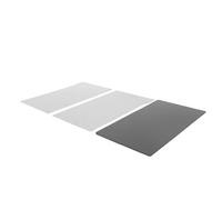 Aramox Lot de 2 Plaques de Construction d'imprimante 3D, Plate-forme Magnétique Flexible, Surface de Construction LCD 163 X 90 Mm, Plaque de 0,4 Mm, Base de 1,5 pour Photon Mono 4 Mono Ultra SLA DLP
