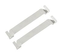 Aramox Lot de 2 Supports pour Outils de Cuisson, Support de Spatule en Acier Inoxydable 304, Design à Clipser, Facile à Nettoyer, Support Peu Encombrant pour Barbecue à Dessus Plat