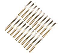 Aramox Lot de 20 Limes de Tronçonneuse, Pierres d'affûtage de Tronçonneuse, Embouts d'affûtage de en Diamant Faciles à Utiliser pour Affûteuse de électrique, Lime à Bavures avec Matériau émeri (4mm)