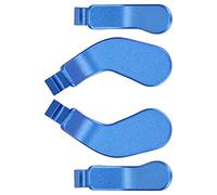 Aramox Lot de 4 Palettes de Manette en Acier Inoxydable pour One Series 2, Pièces de Rechange, Contrôle amélioré, Facile à Remplacer, Conçues pour Les Joueurs