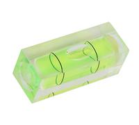Aramox Lot de 5 Mini Niveaux à Bulle Niveau carré de Haute Précision avec Matériau ABS Acrylique pour Tête de Caméra Suspendue et Outils de Mise en Page 15 X 15 X 40 Mm