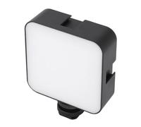 Aramox Lumière de Caméra LED Efficace, 3 Couleurs de Température, Variable, Rechargeable, Portable, Lampe Vidéo de Poche pour Enregistrement de Photographie