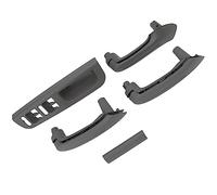 Aramox Lunette de Panneau de Commutateur de Fenêtre en Matériau ABS, Poignée de Porte Beige pour MK4 1999 - 2004, Conception Durable (GREY)