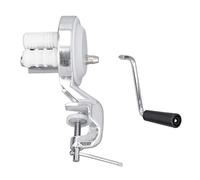 Aramox Macteur de Macaroni Manuel, Machine de Pressage de Nouilles en Alliage en Aluminium pour Pâtes Maison, Outil de Saut à Main Facile pour la Cuisine et le Restaurant