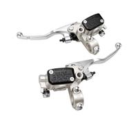 Aramox Maître-cylindre de Levier de Frein Hydraulique 7/8” | Pompe à Levier de Maître-cylindre de Frein de Moto, Conception Pliable, Aluminium Durable, pour EXC EXCF XC XCW SX SXFF