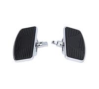 Aramox Marchepieds Arrière de Moto, Paire de Pédales de Repose-pieds de Marchepied de Passager Arrière Réglables Repose-pieds Larges de Moto