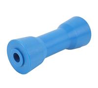 Aramox Marine Rouleau de Quille Arbre, Rouleau de Quille Bleu PVC Marine Rouleau de Quille 160mm Auto-centrage pour Remorques Bateaux