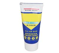 Aramox Mastic Silicone Polyvalent, Mastic Adhésif pour Réparation, Tube en Plastique 150 G, Calfeutrage Intérieur pour Sous-sol, Salle de Bain, Cuisine, Fenêtre, Cadre de Porte (WHITE)