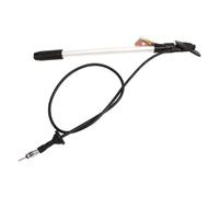 Aramox Mât d'antenne d'autoradio, Tige 'antenne de Télescope Flexible pour Pick-up, Améliore la Réception du Signal, pour Une Utilisation Tout-Terrain, Modèle 28206-VY11A