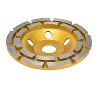 Aramox Meule Boisseau Diamant Double Rangée Béton 22.23mm, pour Meulage