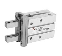 Aramox MHZ2-20D Cylindre à Air Pneumatique, Alliage en Aluminium, Alésage de 10 Mm de Fiche à Double Action pour l'équipement d'automatisation