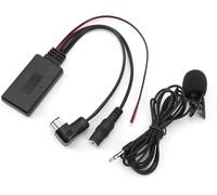 Aramox Microphone externe stéréo de voiture avec câble audio AUX Radio stéréo Bluetooth 5.0 Remplacement Pioneer Radio IP-BUS