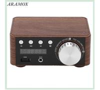 ARAMOX Mini Ampli Bluetooth 5.0 HiFi Stereo 2x50W USB - Decodage MultiFormats - Connexion Stable - Entrées Audio Multiples