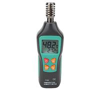 Aramox Mini Compteur de Température Numérique, Thermomètre, humidité, Température, Point de Rosée, Ampoule Humide pour Industriel