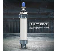 Aramox Mini-cylindre à Air Pneumatique, Alliage d'aluminium, Roulements Auto-lubrifiants, Alésage Compact de 25 Mm de 50 Mm pour Diverses Applications